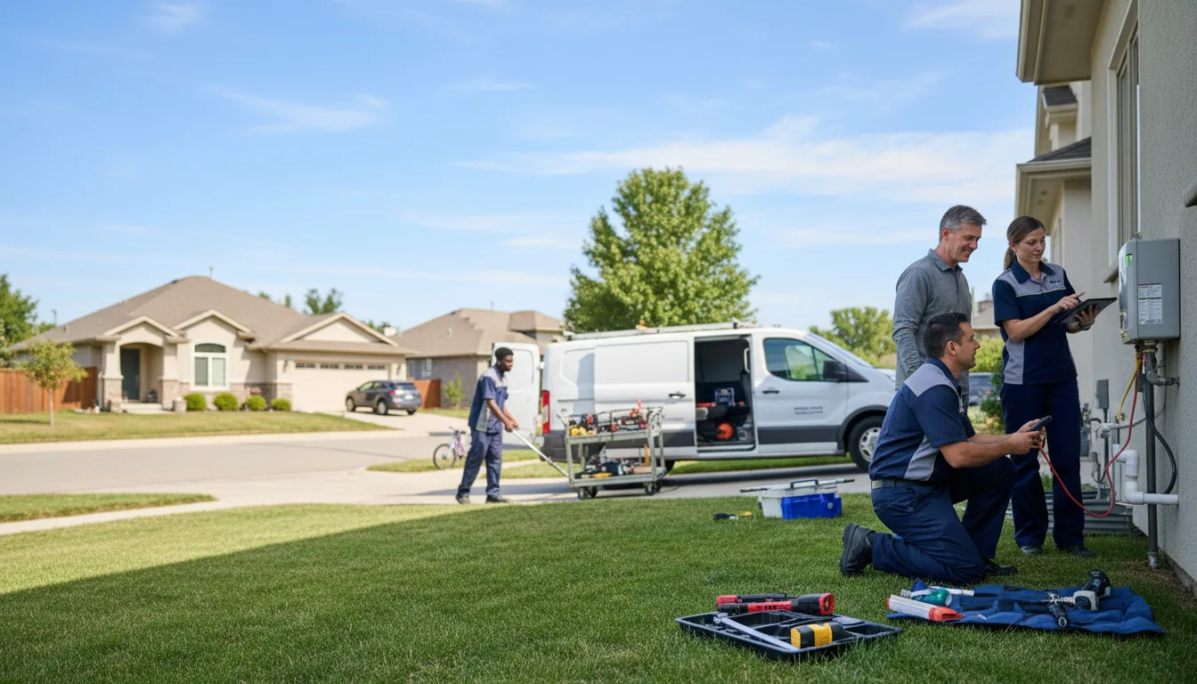 Tankless water heater service in Peach Orchard, AR